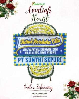 Papan Bunga Duka di Silebu