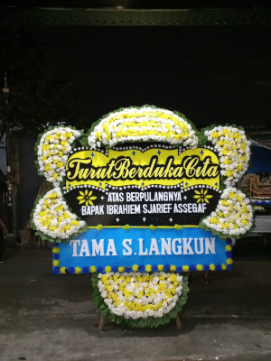 Papan Bunga Duka di Silebu
